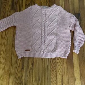 Simply Southern Pink Crew Neck Sweater